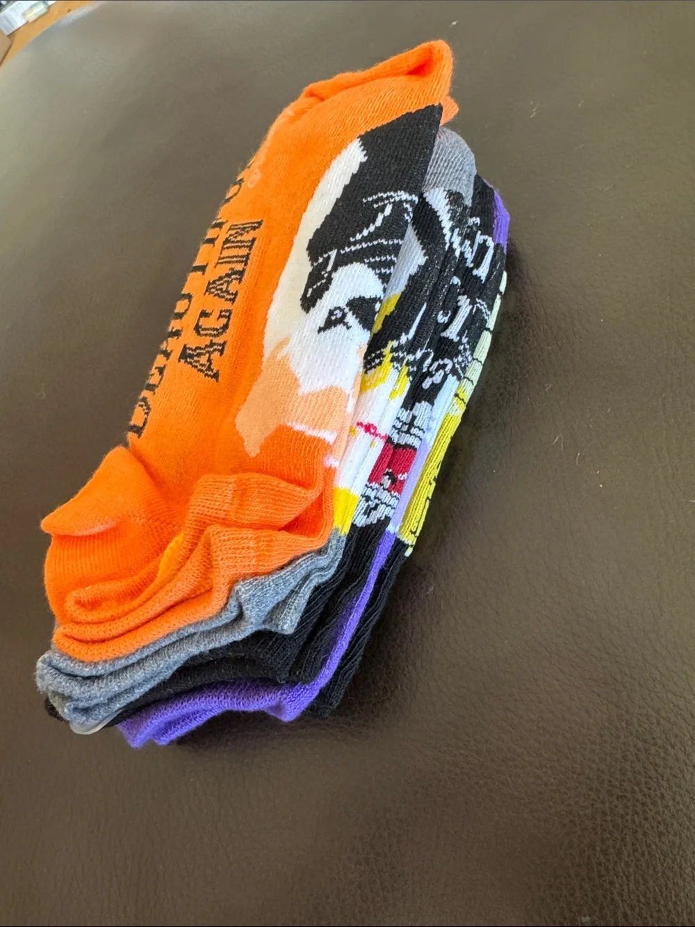Hocus Pocus Disney No-Show 5 Pairs Socks NWT